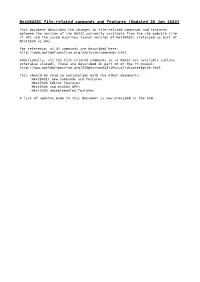 Nextbasic File-Related Commands and Features (Updated 30 Jan 2020)