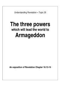 The Three Powers Armageddon