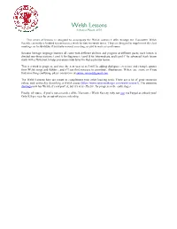 Welshlessons1.Pdf