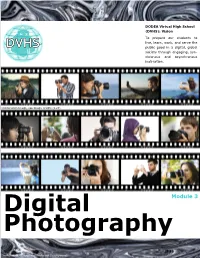 Digital Photography Module 3