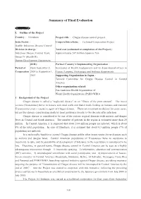 Summary of Final Evaluation