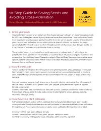 10-Step Guide to Saving Seeds and Avoiding Cross-Pollination