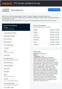 37CT Bus Time Schedule & Line Route