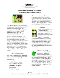 Lean Manufacturing Essentials Lean Manufacturing Defined & Explained