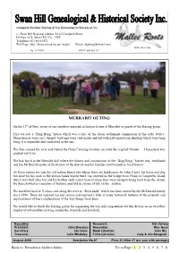 Murrabit Outing