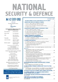 Security & Defence
