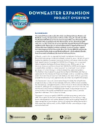 2011 Downeaster Expansion Overview