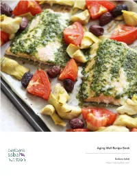 Aging Well Recipe Book Barb@Barbsobel.Com