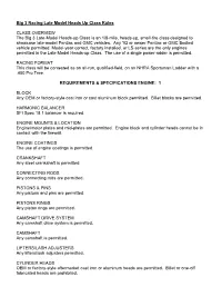 Complete Class Rules