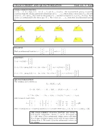 GRAM SCHMIDT and QR FACTORIZATION Math 21B, O. Knill