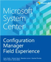 Microsoft System Center Configuration Manager Field Experience Ebook