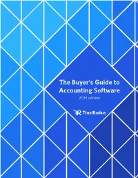 The Buyer's Guide to Accounting Software