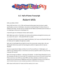 SC Hall of Fame Transcript
