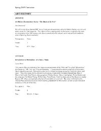 Spring 2005 Curriculum