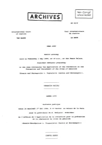 1 ARCHIVES I Uncorrected