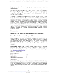 1 Copy Number Aberrations in Benign Serous Ovarian Tumors: a Case for Reclassification?