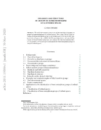 Dynamics and Structure of Groups of Homeomorphisms of Scattered Spaces
