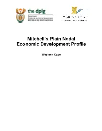 Mitchell's Plain Nodal Economic Development Profile