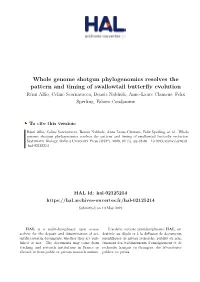 Whole Genome Shotgun Phylogenomics Resolves the Pattern