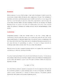 CASE HARDENING Introduction Surface Hardening Is a Process