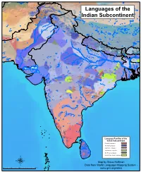 Map by Steve Huffman Data from World Language Mapping System