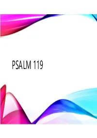 Psalm 119.Pdf