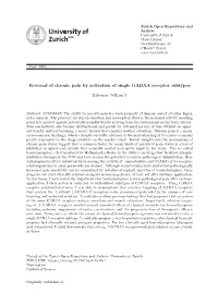 'Reversal of Chronic Pain by Activation of Single GABAA Receptor Subtypes'