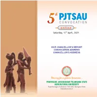 Pjtsau-Vc-Report-5Th-Convocation.Pdf