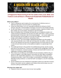 Restructure Tax Codes One Pager