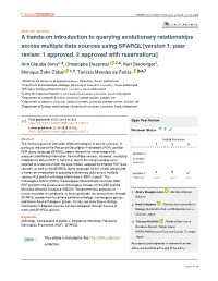 A Hands-On Introduction to Querying Evolutionary