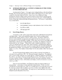 Chapter 2—Summary Context of Historic Bridges in the United States