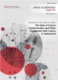 Swiss Academies Reports