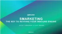 The Key to Revving Your Inbound Engine