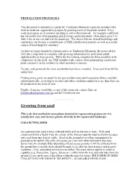 TML Propagation Protocols