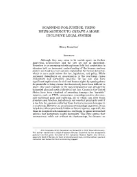 Scanning for Justice: Using Neuroscience to Create a More Inclusive Legal System