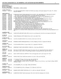 Section Ii Geographical List Members / Liste Géographiquedes Membres 1