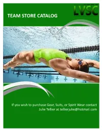 Team Store Catalog