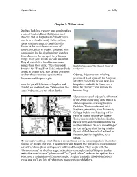 Ulysses Notes Joe Kelly Chapter 1: Telemachus Stephen Dedalus, A