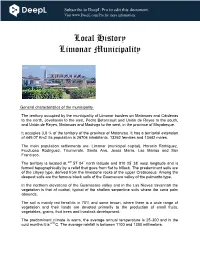 Local History Limonar Municipality