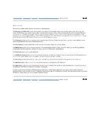 Menus Overview