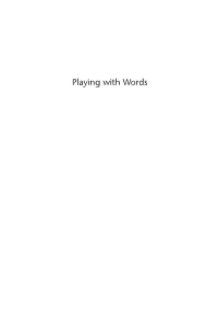 Playing with Words