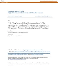 The Ideology of Combative Mothering in Popular US Newspaper