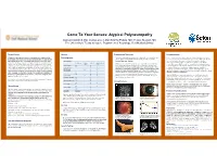 Come to Your Senses: Atypical Polyneuropathy