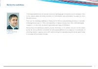 Welcome Address