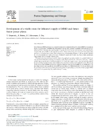 Development of a Viable Route for Lithium-6 Supply of DEMO and Future Fusion Power Plants T