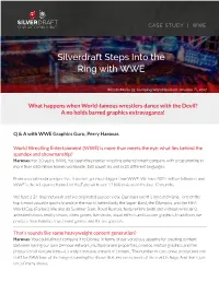 Silverdraft Steps Into the Ring with WWE