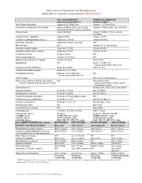 2020-2021 Academic Calendar Revised 9.18.20