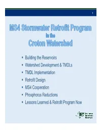 Building the Reservoirs Watershed Development & Tmdls