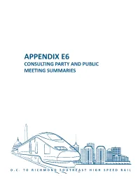 DC2RVA Tier II Final Environmental Impact Statement and Final Section