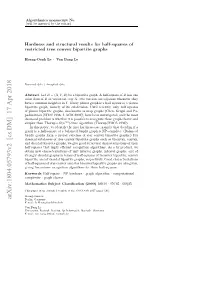 Hardness and Structural Results for Half-Squares of Restricted Tree Convex Bipartite Graphs